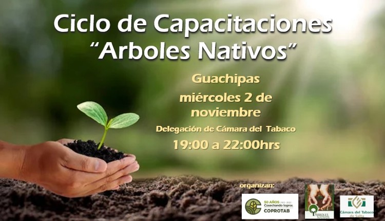 Nueva capacitación de Arboles Nativos en Guachipas – Salta
