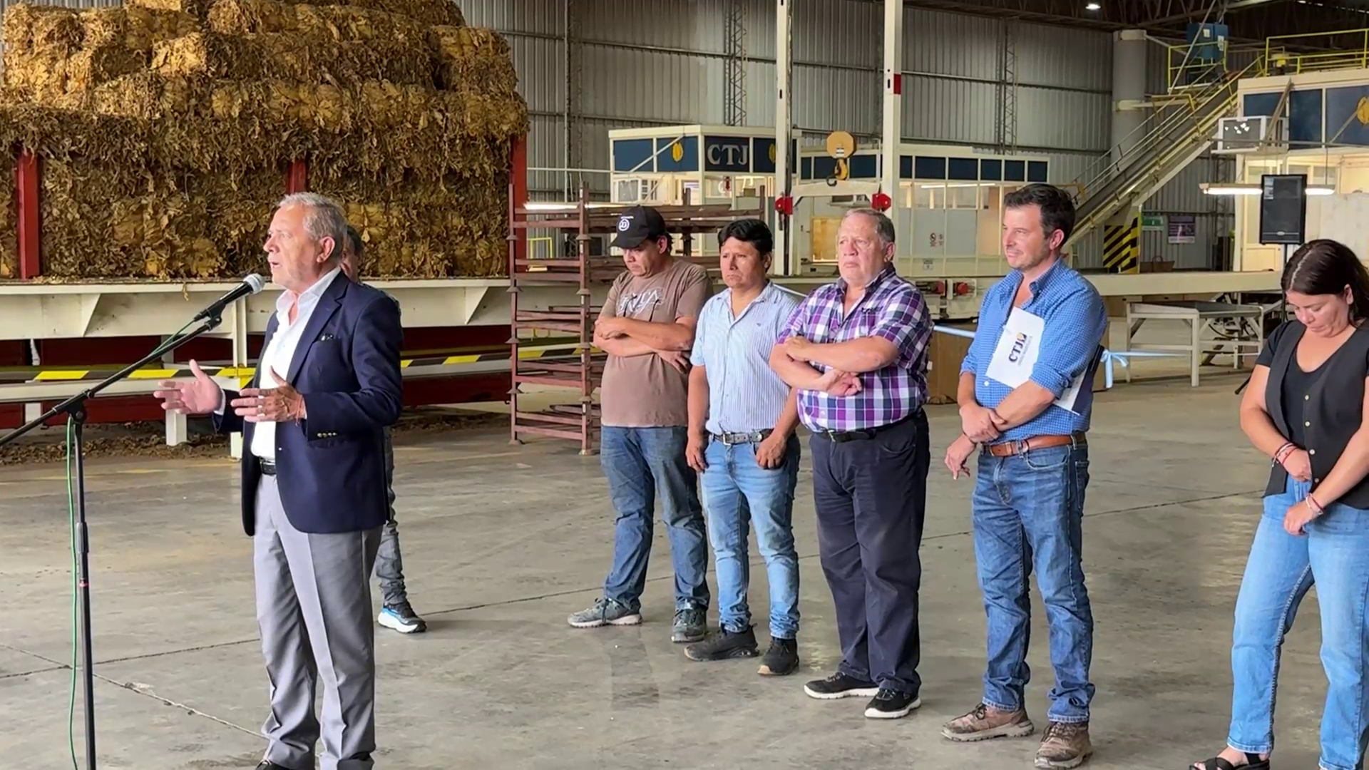 Abud Robles en el Inicio del Acopio: «Jujuy Logró el Sueño de Unificar su Industria Tabacalera»