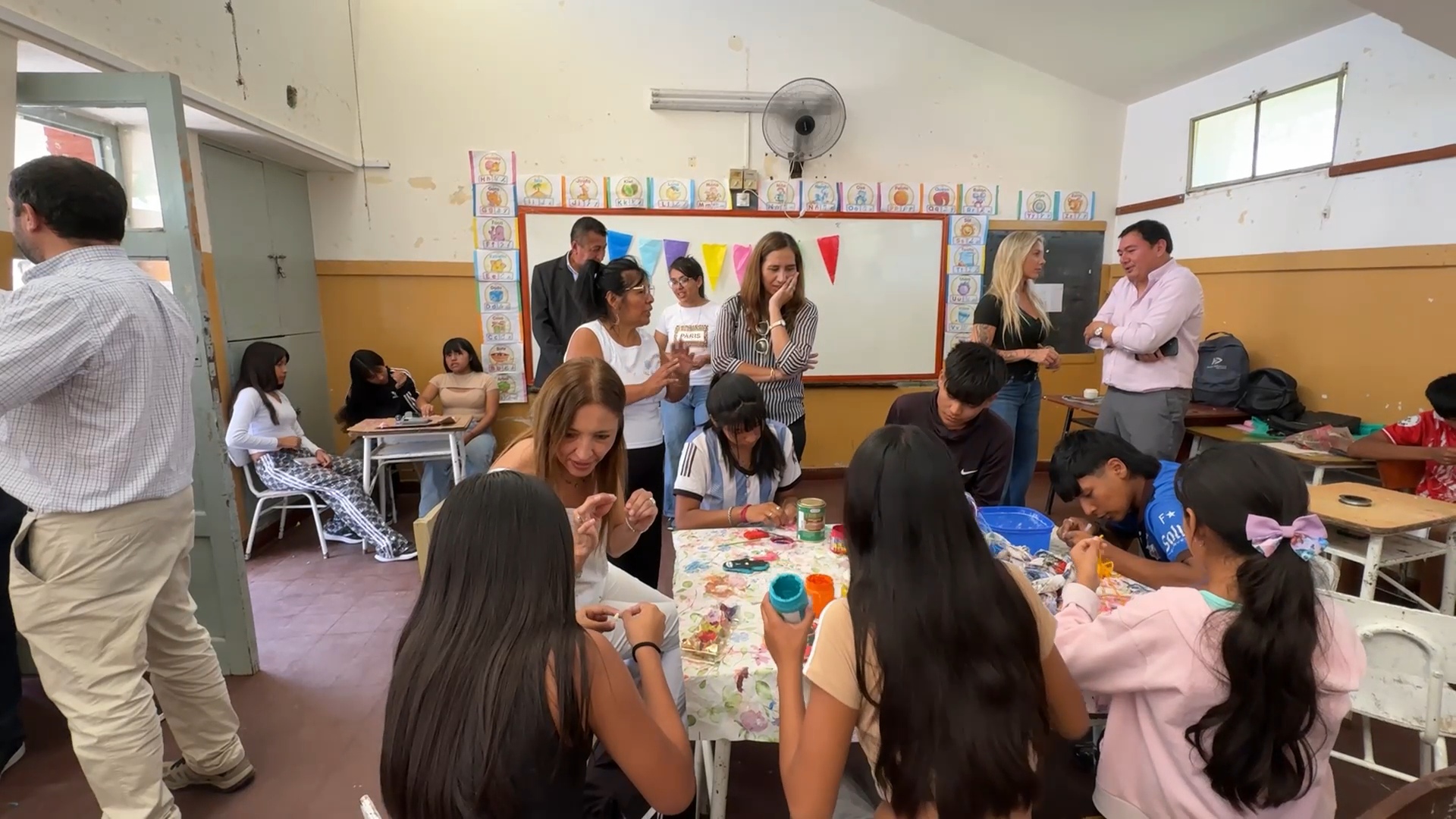 Ignacio Soto Fleming destacó la contención de 1.450 niños en los centros de la Cámara del Tabaco