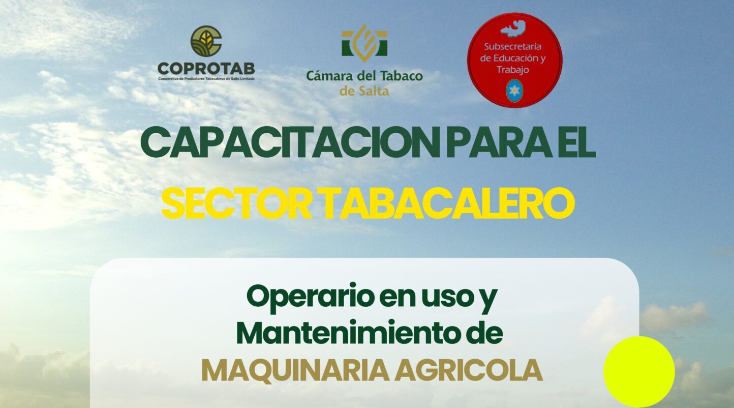 Se lanza en San Agustín la capacitación para Operarios de Maquinaria Agrícola con fuerte respaldo institucional