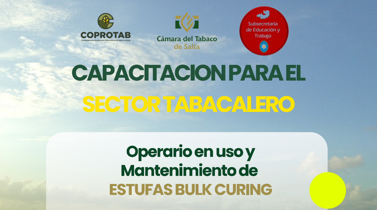 Continua la Capacitación en Uso y Mantenimiento de Estufas Bulk Curing para el Sector Tabacalero