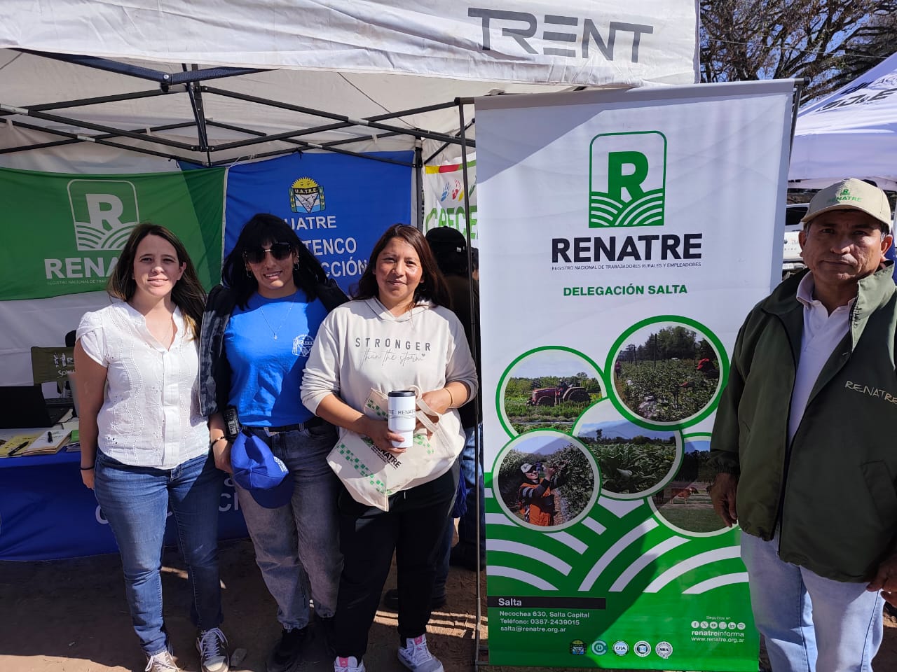 El RENATRE participó de la 61° Fiesta Provincial del Tabaco en Salta