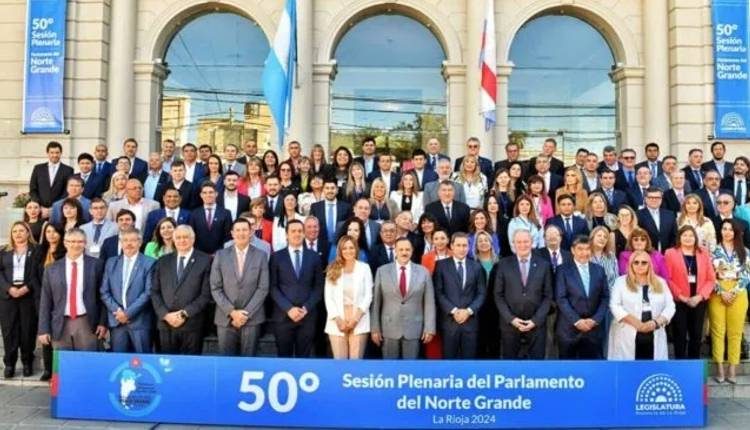 50° sesión plenaria del parlamento del norte grande - La Rioja